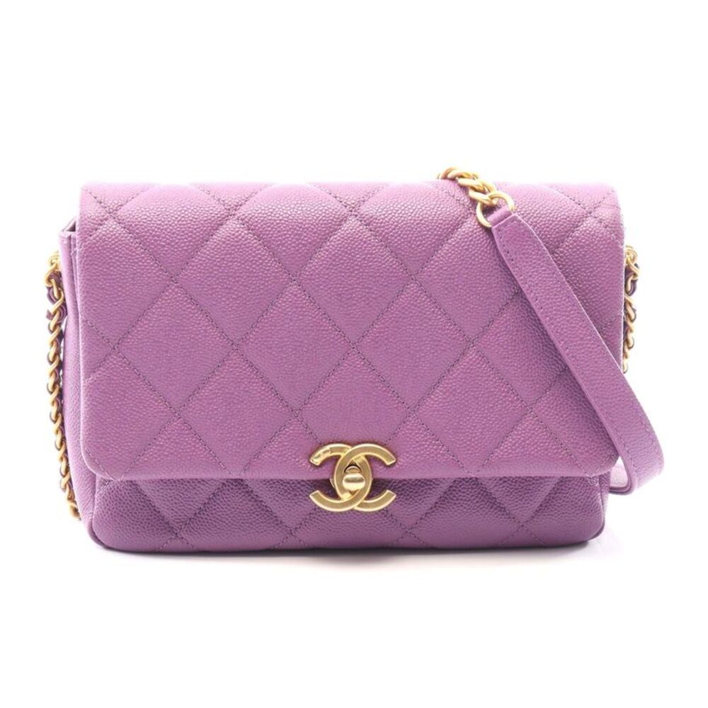 Chanel Caviar Skin Small Flap Shoulder Bag